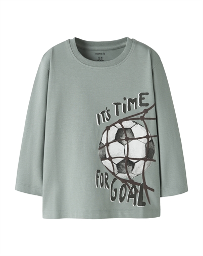 Name It - NMMLeander LS Regular Langarmshirt - Milieu